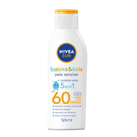 NIVEA SUN Protetor Solar Kids & Babies Pele Sensível FPS 60