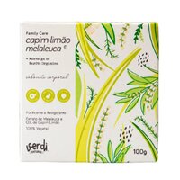 Sabonete Corporal Antisséptico e Revigorante Melaleuca e Capim Limão - Family Care Verdi