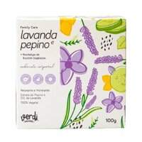 Sabonete Corporal Relaxante e Hidratante com Lavanda e Pepino - Family Care Verdi