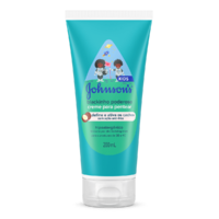Creme para Pentear Infantil para Cabelos Crespos JOHNSON'S® Blackinho Poderoso