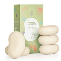 Sabonete em barra Mamãe e Bebê Natura