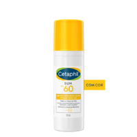 Protetor Solar Antioxidante Com Cor Sun FPS 60 Cetaphil Galderma